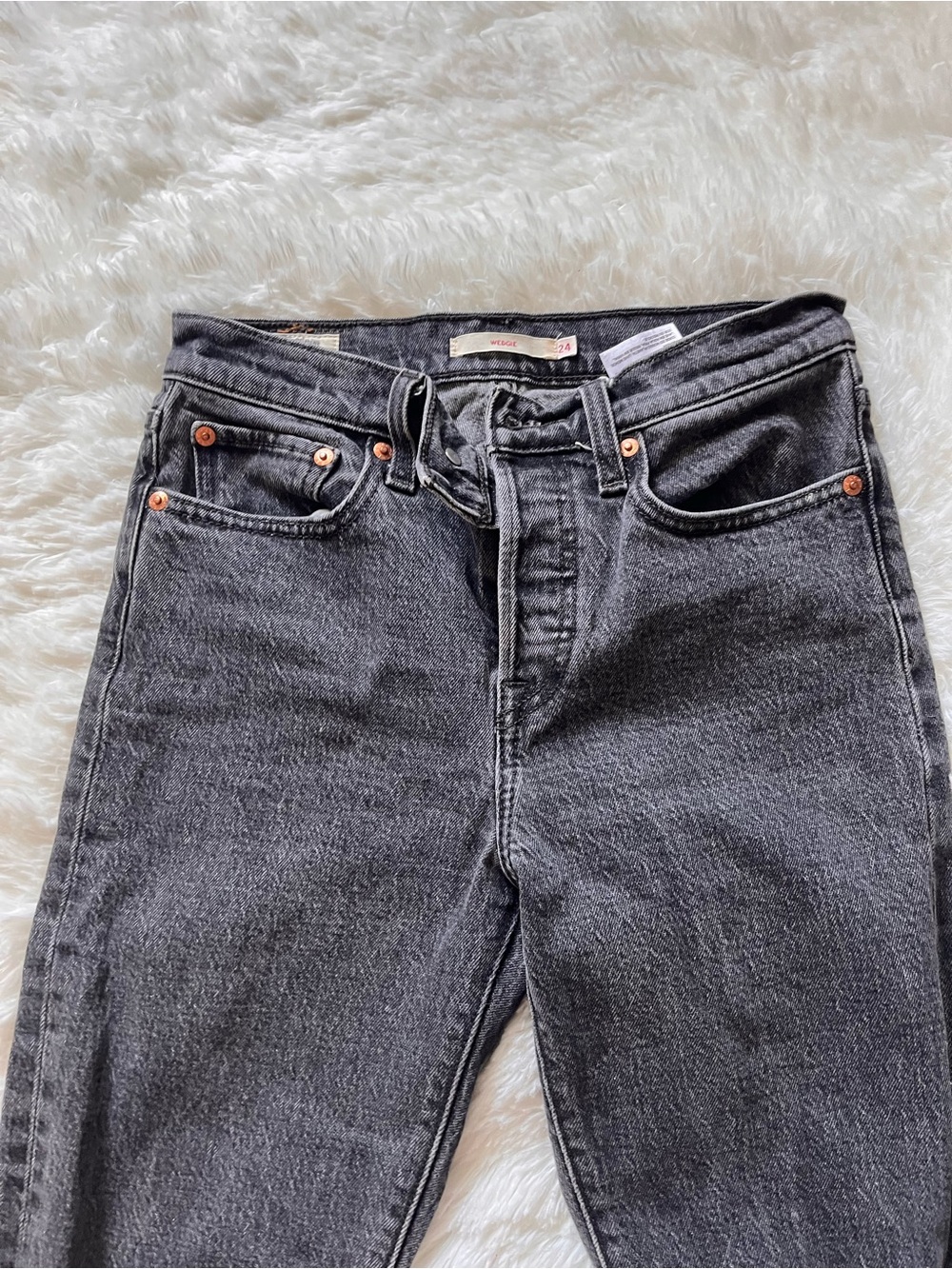 Levi’s Premium Black Wedgie Jeans